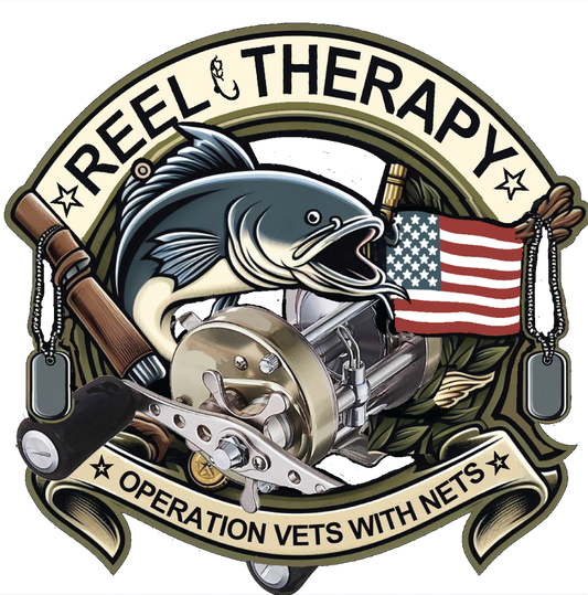 Operation Vets With Nets OD Green "Reel Therapy" Logo